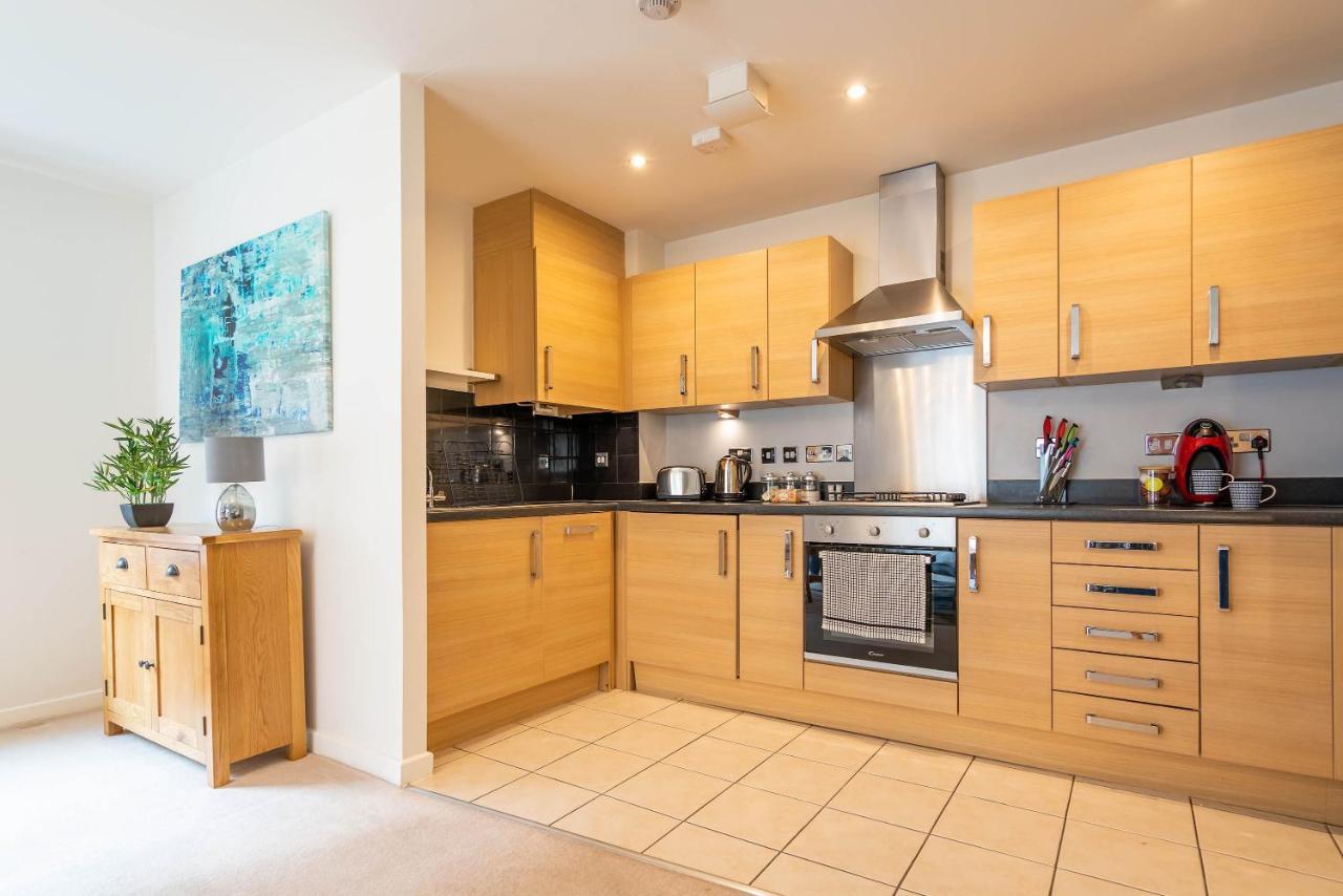 The Augustine - Modern Two Bed Ground Floor Apartment With Parking Canterbury Esterno foto